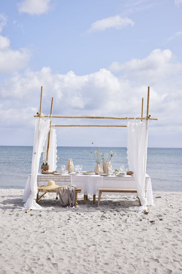 Valona vase 30x27 cm. sand