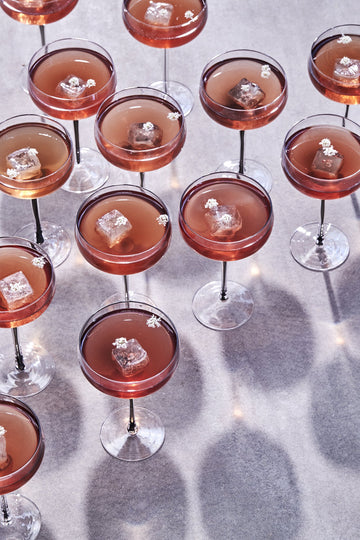 Victorinne cocktailglas 33 cl. røykfarget