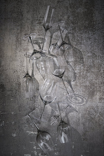 Victorinne likørglass 6 cl. røykfarget