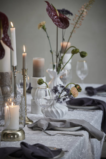 Ellia stake H23 cm hvit