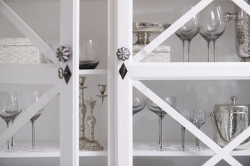 Victorinne vannglass 45 cl. røykfarget