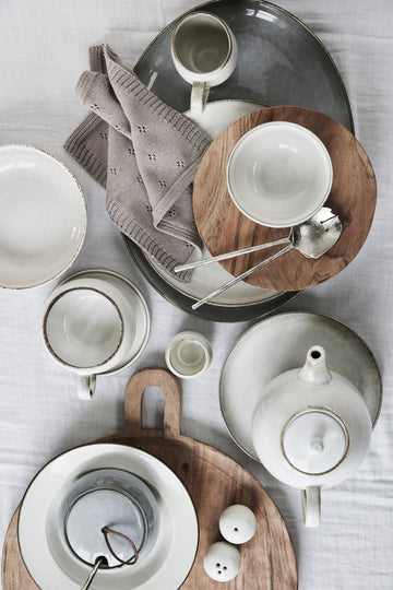 Amera serveringsfat 40x30 cm. grå