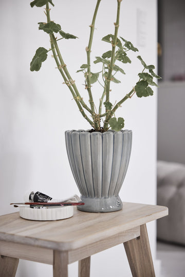 Shenella potteskjuler H20 Ø17 cm. blå