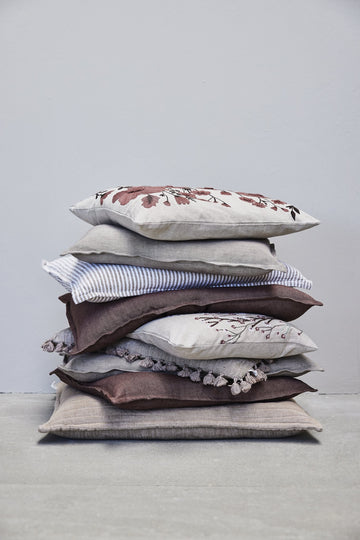 Fiona putetrekk x40 cm. mørkegrå