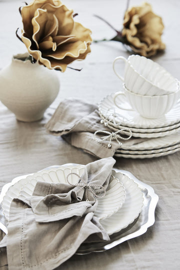 Philine dekktallerken 31x31 cm. sølv