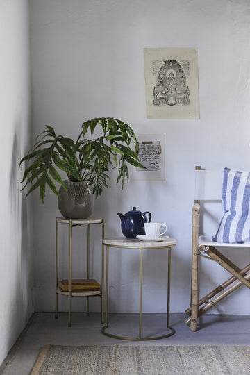 Talia vase sand D22 H23