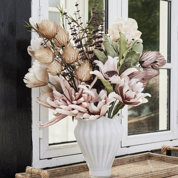 Happia dekorasjonsblomst grønn 110cm.