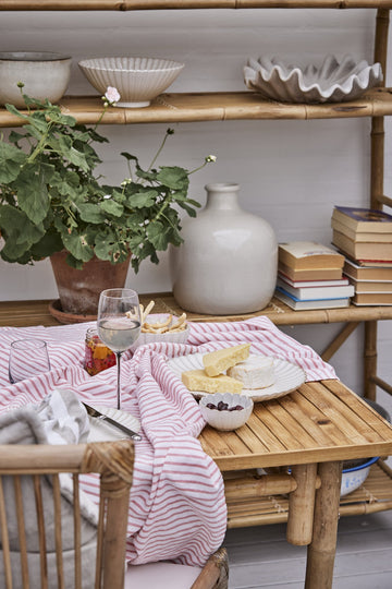 Viola skål 8,8x33,5 cm. sand