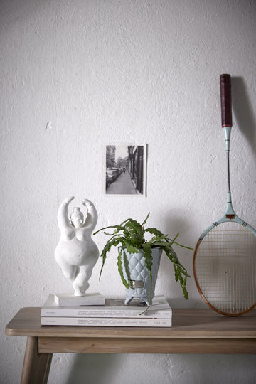 Serafina dekorasjon H28 cm. hvit