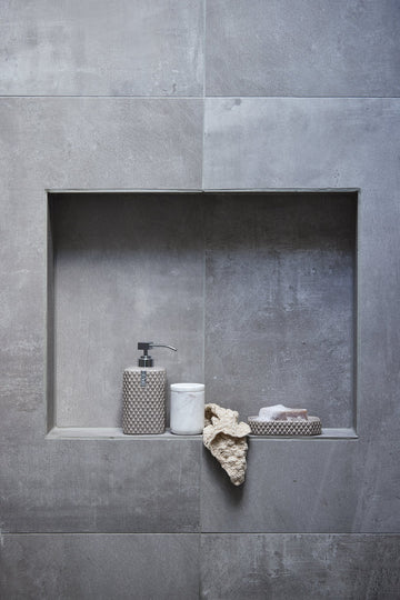 Ellia krukke 9x6 cm. hvit