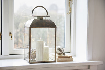 Signe lykt H38,5 cm. svart