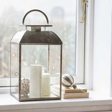 Signe lykt H38,5 cm. svart