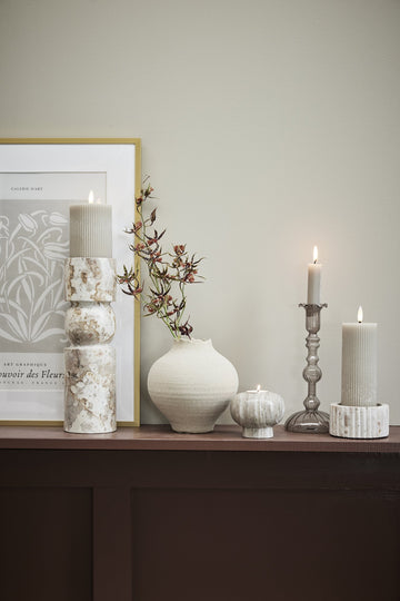 Astalina stake H23 cm. grå