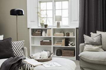 Efilia putetrekk 60x40 cm. råhvit