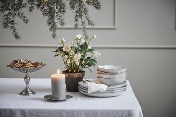 Philine serveringsfat H17 cm. antikk sølv