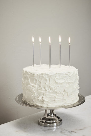 Sigrid kakestativ sølv Ø30 cm.