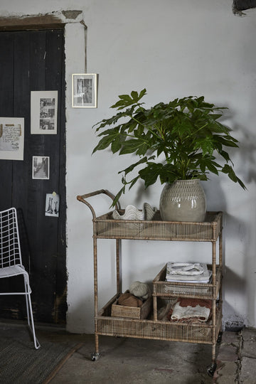 Talia vase sand D26 H29,5