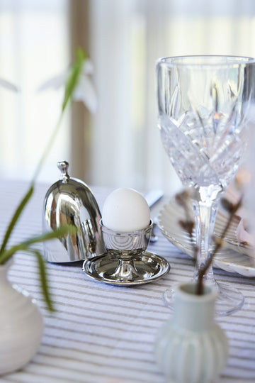 Sigrid eggeglass sølv 10 cm