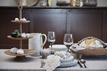 Merle oppsats H44 cm. natur akasietre