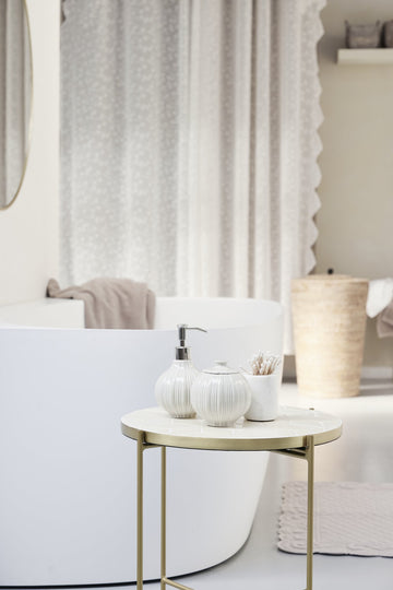 Lily krukke brun sand 11x11,5 cm.