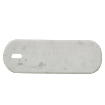 Ellia skjærebrett 60X20 hvit, Marmor