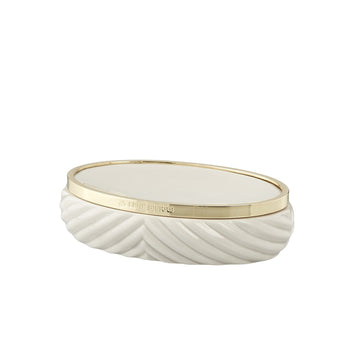 Milda soap dish H3.5 cm. camel