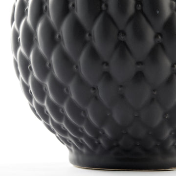 Rosabina potteskjuler H19 cm. svart