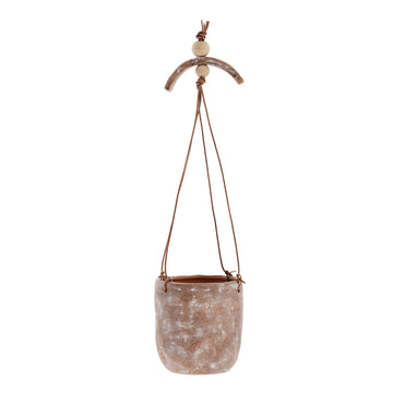Avillia potteskjuler H11,9 Ø11,5 cm. terrakotta
