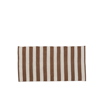 Strivie teppe L140xB70 cm. gyldenbrun