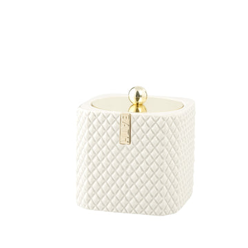 Marion krukke H13,5xB9 cm. brun sand