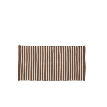 Strivie teppe L140xB70 cm. gyldenbrun