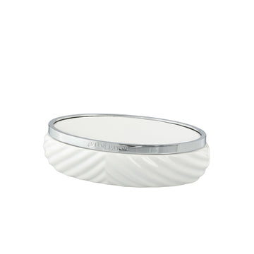 Milda såpeskål H3,5xB10,5 cm. hvit
