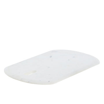 Ellia skjærebrett 45X30 hvit Marmor