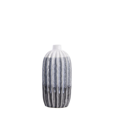 Aysia vase H28 cm. hvit