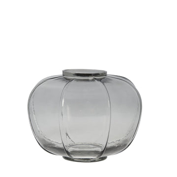 Dornia vase H15 cm. mørkegrå