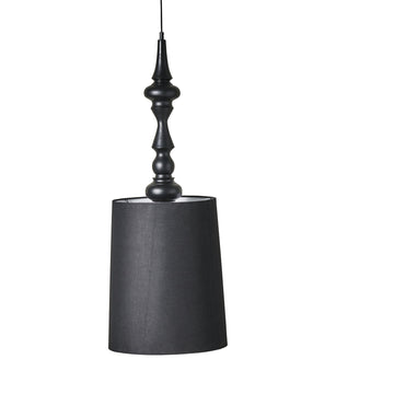 Sofine pendel H107xB40 cm. svart