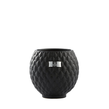 Rosabina potteskjuler H16 cm. svart