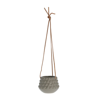 Dotsie potteskjuler H9 Ø12 cm. grå