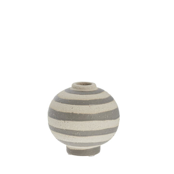 Aniella vase H11 Ø11,5 cm. grå