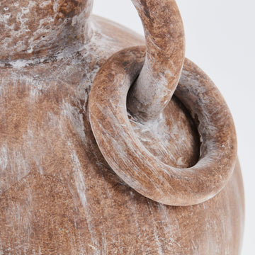 Avillia vase H26,6 Ø26 cm. terrakotta