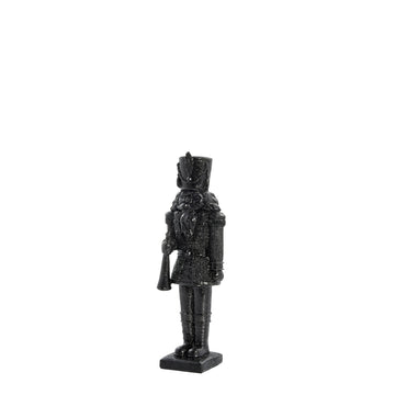 Sesenia dekorasjon Polyresin L6,5xB5XH19,5 cm. svart