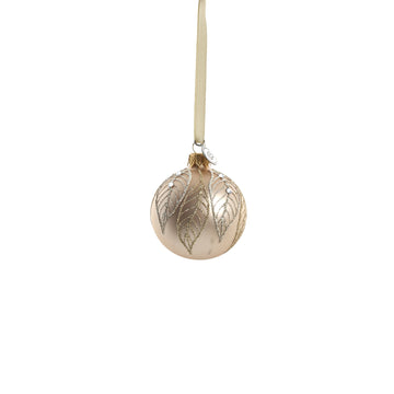 Cadelia julekule 6 cm. rosa