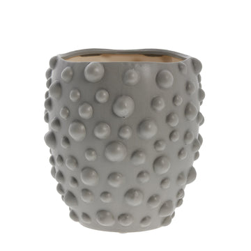 Doelle potteskjuler H20 Ø19,5 cm. grå