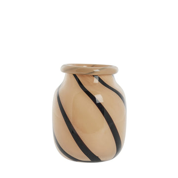 Marena vase 20x16 cm. orange