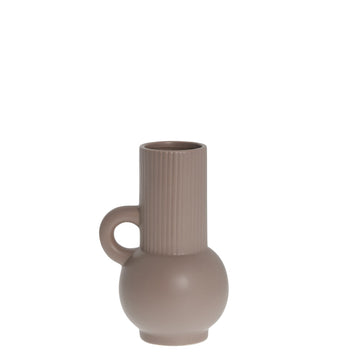 Anine vase H19 cm rosa