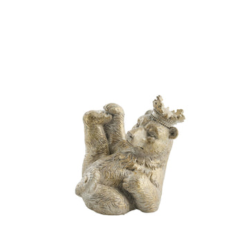 Sebina dekorasjon Polyresin L10,7xB9,5XH11 cm. lys gull