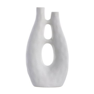 Ayla vase H41,5 cm. hvit