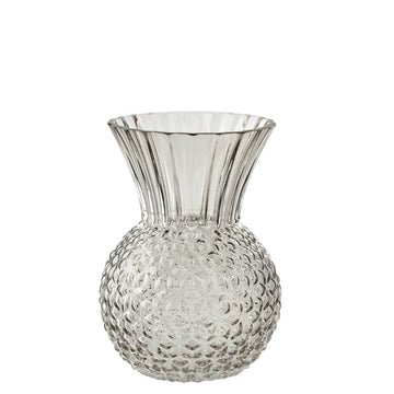 Silma vase H22 Ø16 cm. lysebrun