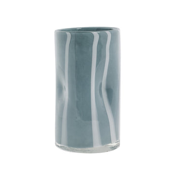 Marelle vase 18x10 cm. lyseblå