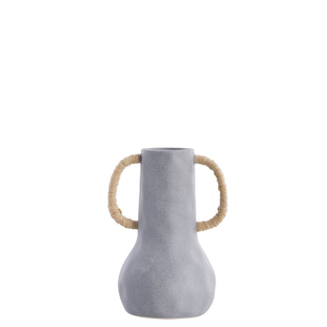 Ayelle vase H25,5 cm. mørkegrå